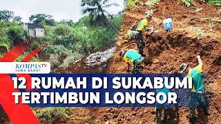 Longsor Timbun Rumah di Sukabumi, 51 Jiwa Mengungsi