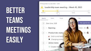 Fingertip Meeting Management explained in 4 minutes