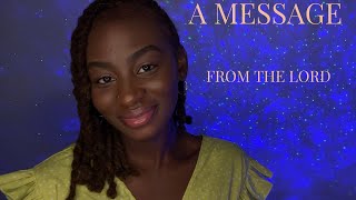 Christian ASMR - A message from the lord 🙏🏾🙌🏾 (Prayer, Scripture, Soft Spoken)