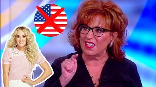 The view attacks Carrie Underwood for singing at Trump inauguration