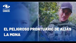 Cayó alias la Mona, violenta integrante de las disidencias de las FARC