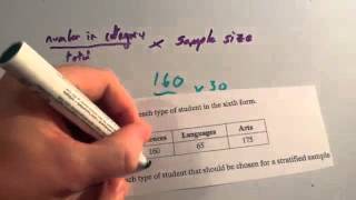 Stratified Sampling - Corbettmaths