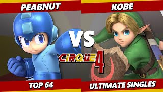 Cirque 4 - Peabnut (Mega Man) Vs. Kobe (Young Link) Smash Ultimate - SSBU