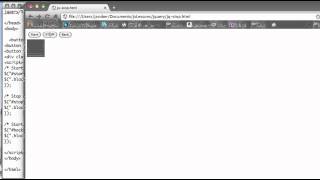 JS 4U 108: The stop() function in JQuery