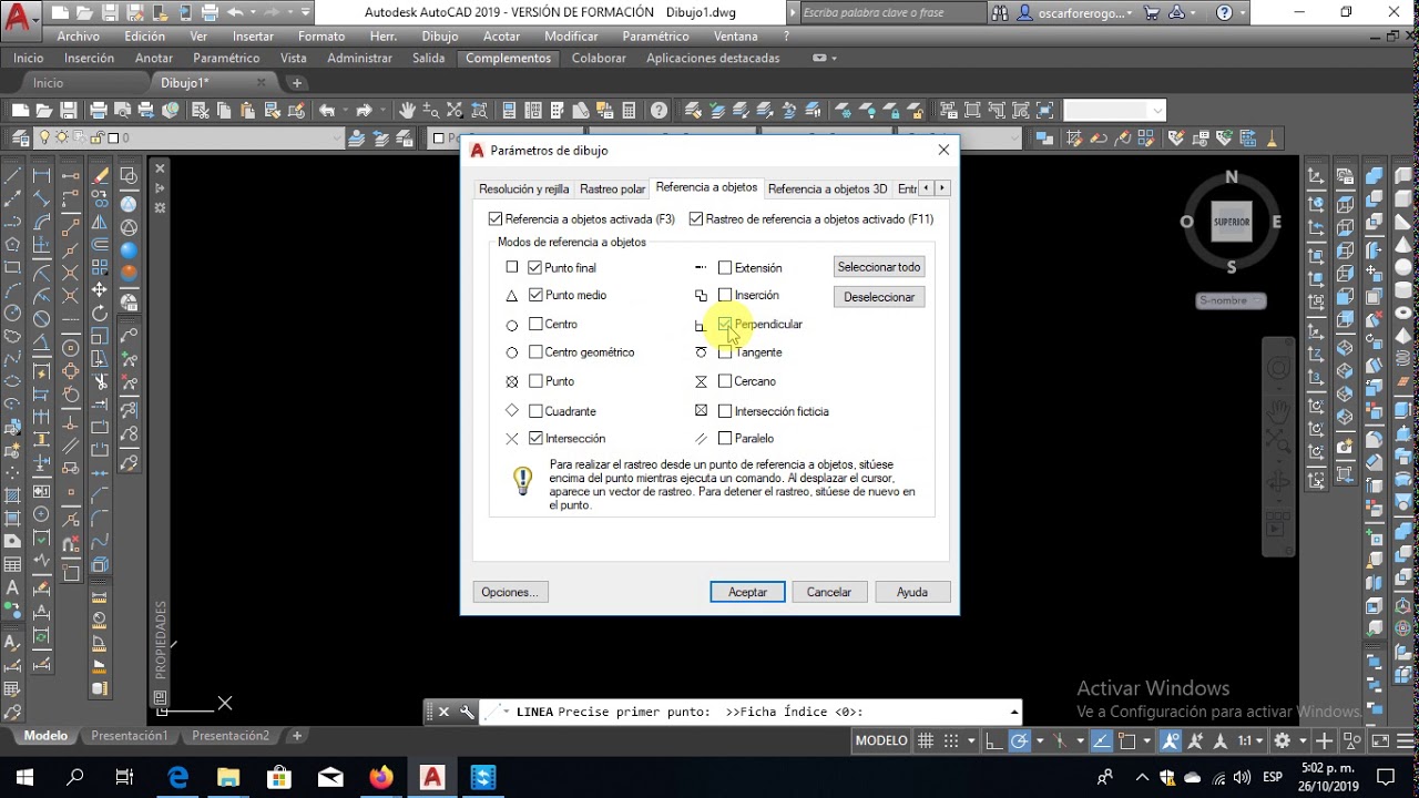 3 LINEA Y POLILINEA EN AUTOCAD - YouTube