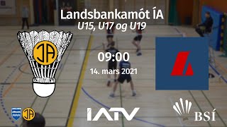 Landbankamót ÍA, völlur 2 - U15, U17 og U19 (Badminton)