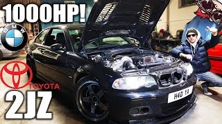 🐒 INSANE 1000HP 2JZ BMW M3 JOY RIDE