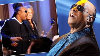 Proof Stevie Wonder Is NOT BLIND!
