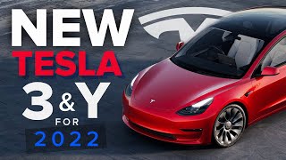 NEW 2022 Tesla Model 3 & Y Updates Confirmed