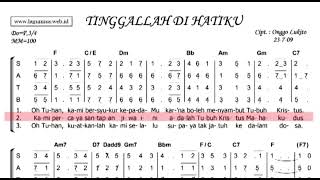 (SATB) Tinggallah di Hatiku #lagumisa #lagumisakatolik #lagukomuni #satbguides #paduansuaragereja