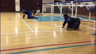 2019 NYISE goalball tournament New York versus Perkins school for the blind￼!!!