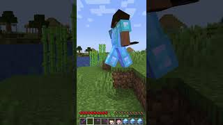 Minecraft: Saving Noob Steve From Trouble - Industry Baby X Enemy #shorts #minecraft