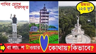 ১২৩ ফুট উপরে বঙ্গবন্ধুর ভাস্কর্য; থাকবে অনেক স্মৃতিচিহ্ন  II 123 feet Bangabandhu tower II mural II