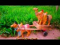 How to make Bullcart with wood|Making Baill gari with cardboard box|bullcart with wood|Ox cart,Camel