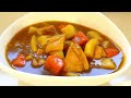 japanese curry chicken recipe healthy eating 日式咖喱鸡 健康吃法