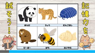 【脳トレ 】記憶力テストNo.14 高齢者のための認知症予防（暗記・計算・数字クイズ・迷路）トレーニングを頑張ろう！