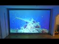 my monster borderless projection screen 180