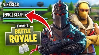 PLAYING FORTNITE with an EPIC EMPLOYEE