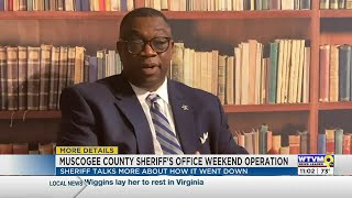 Muscogee Co. Sheriff breaks down weekend operation where dozens were arrested