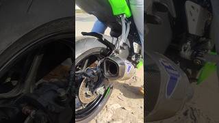 Termignoni titanium Exhaust install on zx6r 2024 || Sound check || Fly-by 6r