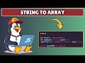 How to Convert String to Array in Javascript