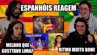 ESPANHÓIS REAGEM A SERTANEJO (Jorge\u0026Mateus e Paula Fernandes) (vídeo cortado)