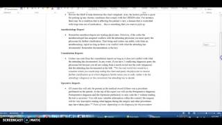 Things you want to remember when codng from the medical record