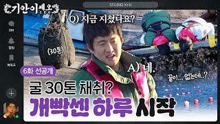 베어도 베어도 끝이 없는 굴의 행렬, like 굴굴이 소세지 #기안이쎄오 EP.06