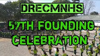 DRECMNHS,57th founding celebration,mass dance Grade 8 and Grade 9.