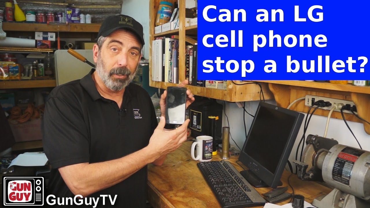 Can An Lg Cell Phone Stop A Bullet Youtube