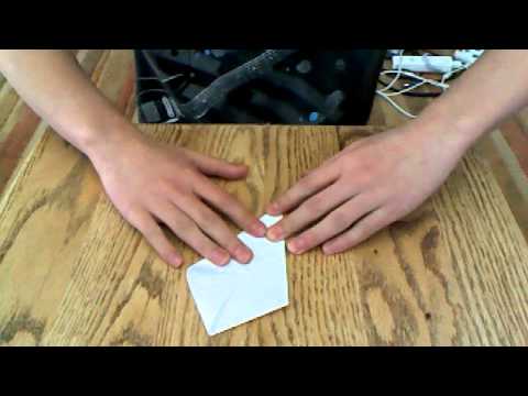 How to make a paper Kunai Knife How to make a paper Kunai Knife
