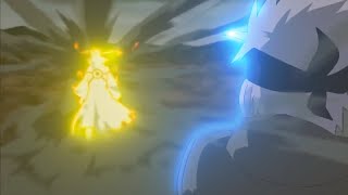 Kyuubi Finally Accepts Naruto and Links with Him, Kakashi Sees Naruto as Minato Yellow Flash Dub