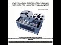 REVOX G36 TUBE TAPE RECORDER PLUGIN EXTENSION FOR NAM AND PROTEUS AND GENOME! demo