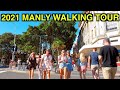 【4K】 🇦🇺☀️2021 Manly Streets Walk | The Corso | Manly Market Place | Sydney Walking Tour |Australia