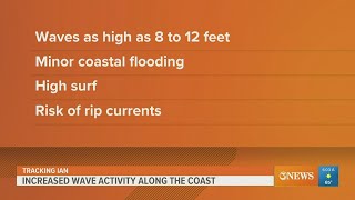 Minor coastal flooding to be expected along area beaches from Hurricane Ian impacts