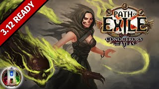 Path of Exile 3.12 - Spectre Auramancer Build - Necromancer Witch - PoE Heist - PoE 3.12