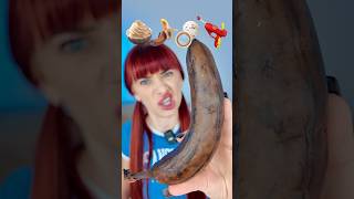 ASMR Emoji Eating Lollipop, Ice Cream, Banana #mukbang