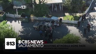 Orangevale mobile home park shooting leaves 2 dead