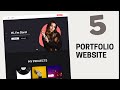 How To Design A Responsive Portfolio Website Using HTML, CSS & JavaScript [Part 5]