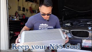 BMW 435i F32/F30: BMS Intercooler and FTP Charge pipe / Boost pipe Install for the N55