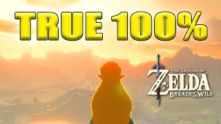 TRUE 100% Checklist by doing EVERYTHING in Zelda BotW