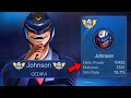 FULL GAMEPLAY NO CUT! 10,000 MMR JOHNSON in SOLO IMMORTAL!! (Full rotation + Best build/emblem)