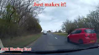 Angry Driver Reacts | It's green man | BMW tries to jump the queue🤬 | Red Corsa just gets in🤷♂️