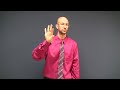 how to sign years in asl american sign language