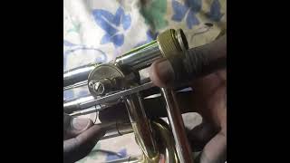 How to restring a trombone trigger rotor valve.