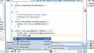 Programmatically iterating through rows in a view object