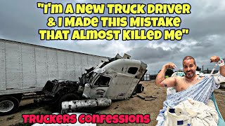 New Truck Driver Made A Simple Mistake That Almost Ended Him 🤯 Please Don't Do This 😵
