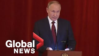 Putin accuses Western countries of using migrant crisis against Belarus