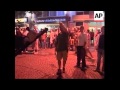 England fans clash with police ahead of game against Sweden