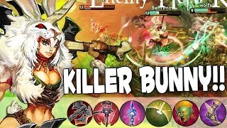 Killer Bunny Rona Skin Gameplay! | Vainglory Limited Edition Skin [Jungle Gameplay]